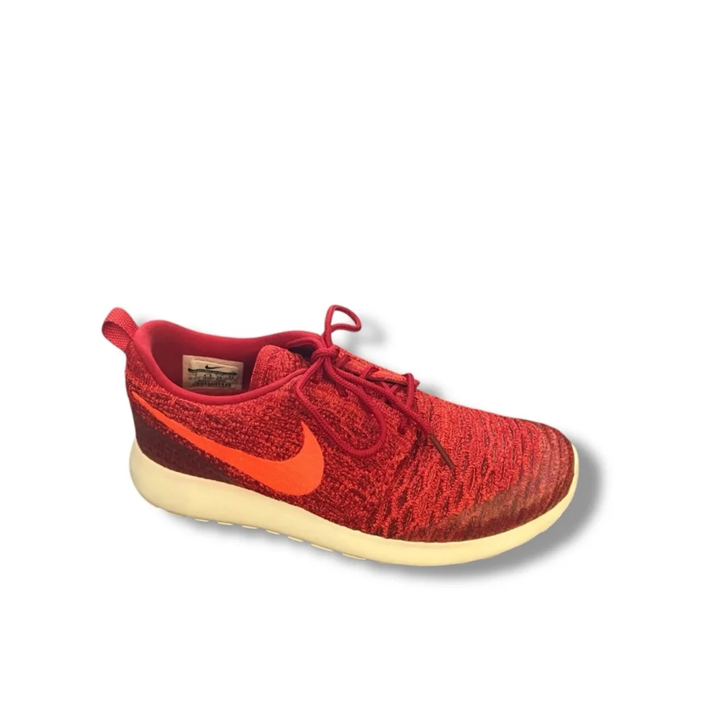 Nike Roshe One Sneakers Water Tape Edge Size 7 Pink Red